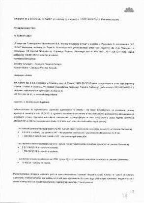 Compensa TU SA VIG - pełnomocnictwo 12_68871_2021 z dn.13.07.2021
