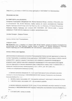 Compensa TU SA VIG -pełnomocnictwo 1_68871_2019 z dn.20.09.2019